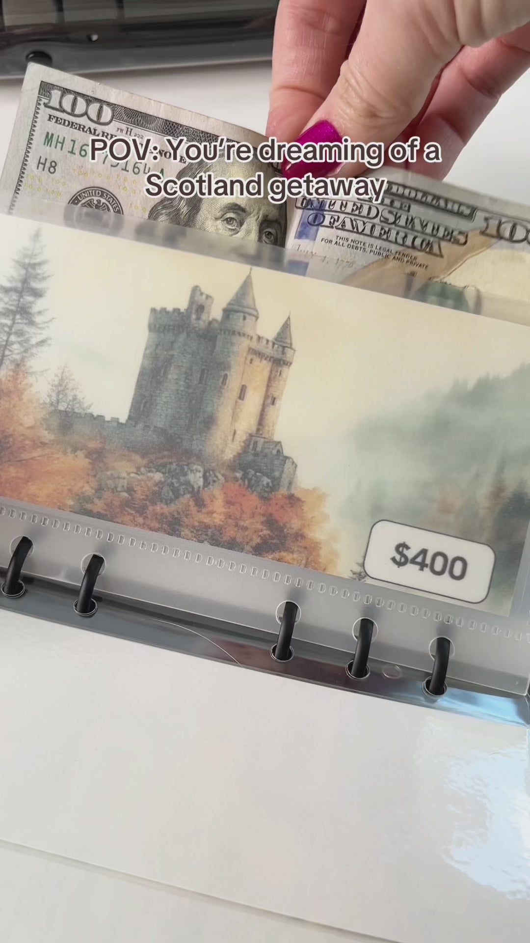 SCOTLAND Savings Challenge (Dream & Discover Collection)