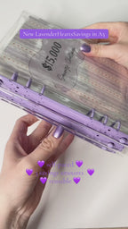 LavenderHearts A5 Savings Challenge